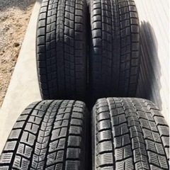 ダンロップ製スタッドレス 225/65R17 アルミ付 バリ山4本組