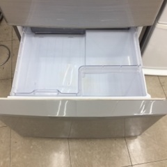 SHARP 6ドア冷蔵庫 SJS-XF47B-S 2016年製 465L ヘコミ、内部サビ有