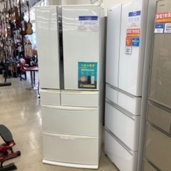Panasonic 6ドア冷蔵庫 NR-FTF468-W 2014年製 455L