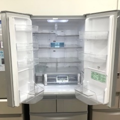 6ドア冷蔵庫 HITACHI R-SF440CM 2013年製 441L