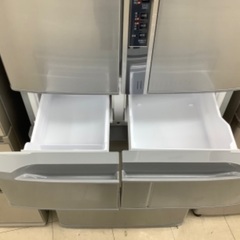 6ドア冷蔵庫 HITACHI R-SF440CM 2013年製 441L