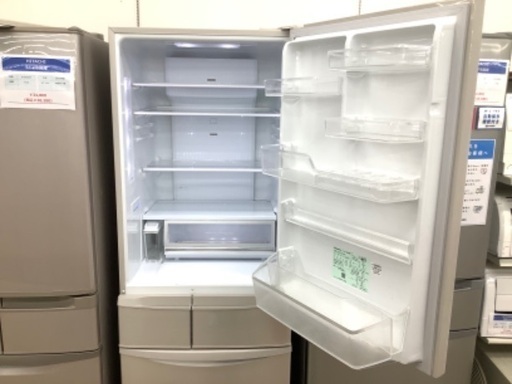 中古 パナソニック 5ドア冷蔵庫 NR-E413PV-N 2018年製
