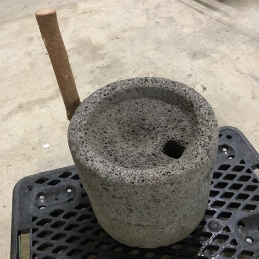 蕎麦粉 石臼