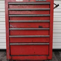 【ジャンク】KTC 7段キャビネット ツールボックス 工具箱 ツールワゴン ジャンク】KTC 7段キャビネット ツールボックス 工具箱 ツールワゴン