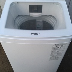美品■アクア 2020年製 8.0kg 洗濯機 Prette A...