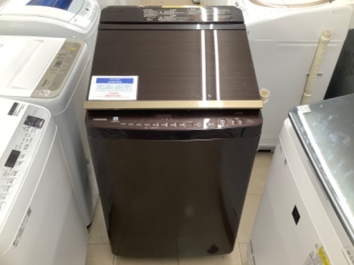 TOSHIBA 全自動洗濯　10.0kg 2018年製　AW-10SV7