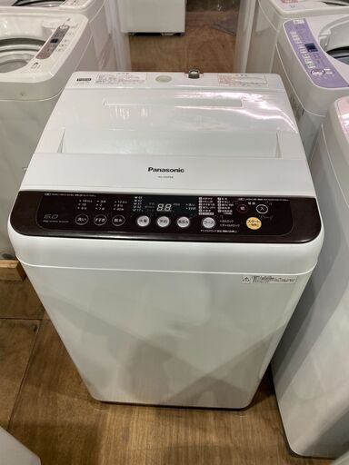 【愛品館市原店】パナソニック 2015年製 6.0kg洗濯機 NA-F60B8【愛市I4S】