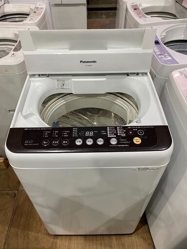 【愛品館市原店】パナソニック 2015年製 6.0kg洗濯機 NA-F60B8【愛市I4S】