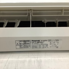 安心の6ヶ月保証付！！ Panasonic 2.2kw壁掛けエアコン CS-223CFR-W 2013年