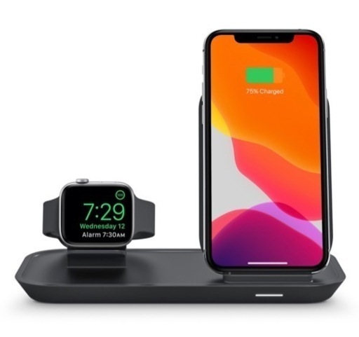 携帯アクセサリー mophie 2-in-1 wireless charging stand