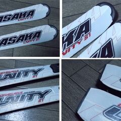 カービングスキー 160cm オガサカ UNITY S1 ユニティ 訳ありビンディング付き OGASAKA 白 ホワイト MARKER スキー板 札幌市東区 新道東店