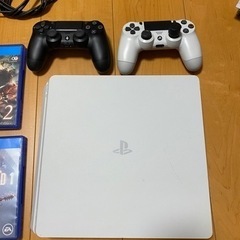 ps4 カセット付き　DUALSHOCK4２つ付き ps4 カセット付き DUALSHOCK42つ付き