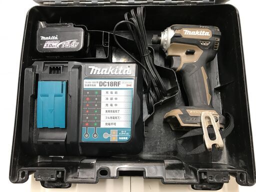インパクトドライバ マキタ TD161D 付属 : 14.4Vバッテリー×1,充電器 ※動作チェック済み