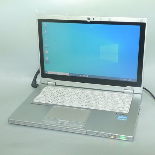 中古美品 日本製 パナソニック タッチパネル ノートパソコン 11.6型 CF-AX2AFCCS 第3世代Core i5 高速SSD 4GB 無線 Windows10 Office