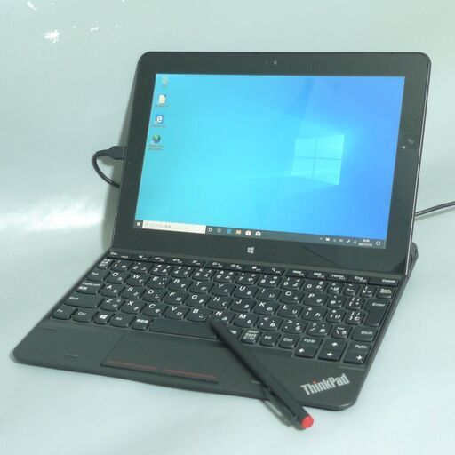 タブレット 超高速SSD 10.1型ワイド Lenovo レノボ ThinkPad 10 Atom 4GB 無線 WiFi Bluetooth webカメラ Windows10 Office