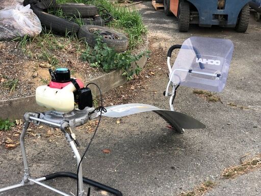 二人用茶作業機 大型剪枝機 型式\tR-8GA1 1100