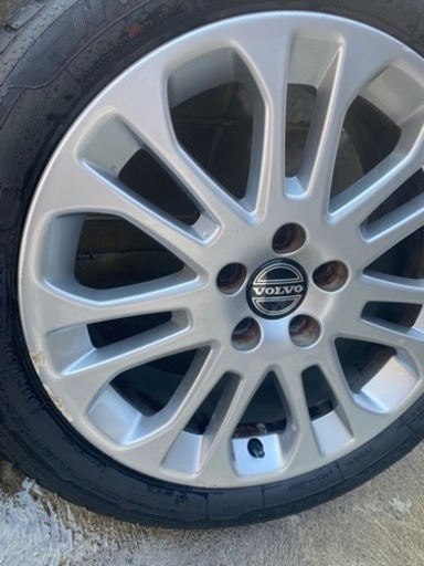 ボルボ VOLVO V40 スタッドレスタイヤ 純正ホイール 17インチ 4本