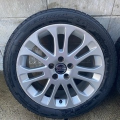 ボルボ　VOLVO V40 スタッドレスタイヤ　純正ホイール　17インチ　4本セット　ガリ傷有り〼