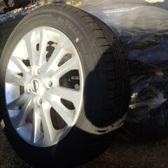 （SOLD OUT)純正アルミホイール、スタッドレスタイヤ 日産デイズ（軽自動車）平成28年式（DBA-B21W）用　売ります。