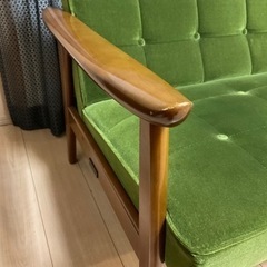 カリモク60 リビングテーブル大・2人掛けソファーセット(11月29日まで掲載・即決OK)