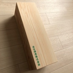 焼酎の木箱