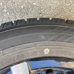 ホイール付きスタッドレスタイヤ4本セット215/60r/16