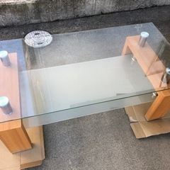 ガラステーブル サイズ大きめの画像