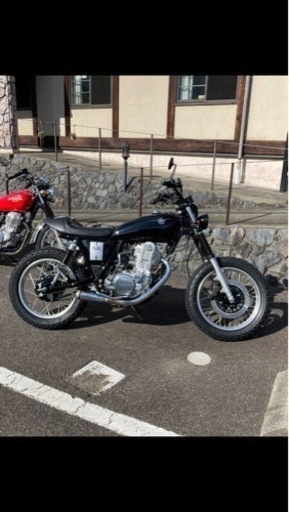 sr400 fi 超美車　スクランブラーカスタム！！