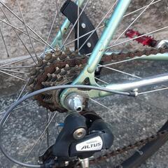 【値引不可】パナソニック ロードバイク クロモリフレーム(※写真の状態のままお渡し)