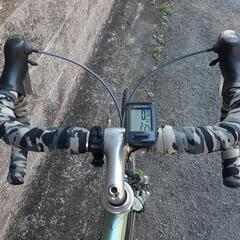 【値引不可】パナソニック ロードバイク クロモリフレーム(※写真の状態のままお渡し)