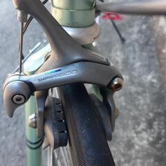 【値引不可】パナソニック ロードバイク クロモリフレーム(※写真の状態のままお渡し)