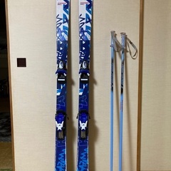 【ネット決済】カザマジュニアスキー136cm&ブーツ21cm