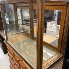 昭和初期のお店のガラスケース