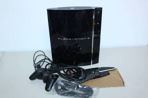 SONY PS3本体 初期型 CECHA00【HDD 60GB】PS2【通電確認のみ】