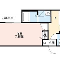 住まいる賃貸🏠M　初期費用9万円パック♪♪（入居月フリーレントの特典付き！）室内がとても綺麗です♪　(1K) - 足立区