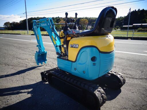 全国送料無料ギフト ミニ油圧ショベル U-008 クボタ ユンボ 1トンクラス バックホー その他