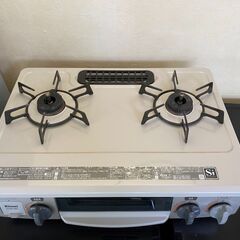 Q1002　美品　リンナイ　ガステーブル　LPガス　2018年製　DCM01BEL　水無グリル　動作良好　カード利用可能　プラクラすすきの店　札幌