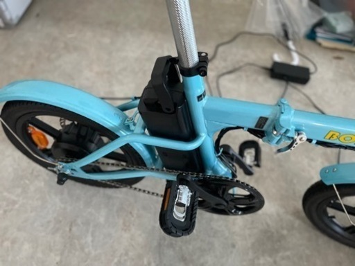 愛知県静岡県西部手渡し希望】キッズバイク 18インチ 水色とオレンジ