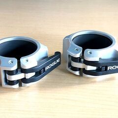 札幌近郊　送料無料　ｵﾘﾝﾋﾟｯｸ　ﾊﾞｰﾍﾞﾙｼｬﾌﾄ　70ｋｇ　ﾊﾞﾝﾊﾟｰﾌﾟﾚｰﾄ25ｋｇ×2枚　ROGUE FITNESS USA　バーベルカラー プレート止め