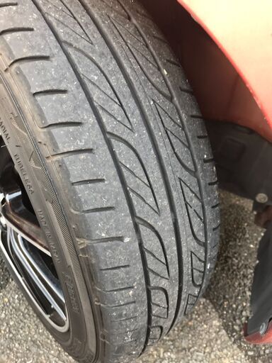 ★ダイハツ軽乗用車に！ツライチ15インチアルミホイール（やや引っ張り中古タイヤ付き）・無傷です！