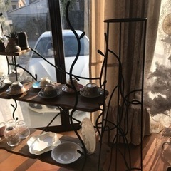 アイアン　飾り棚