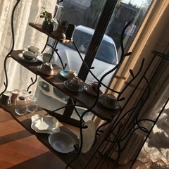 アイアン　飾り棚