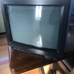 昭和最後の方(1988年製、昭和63年)のレトロなテレビ　型番C...