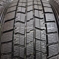 GOODYEAR ICENAVI7 185/55R15 15インチ スタッドレス 4本 2018年製 バリ溝 デミオ コルト ベリーサ bB VW/up!等　(TB450) クレジットカード QRコード決済可能