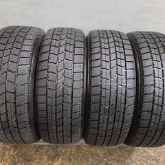 GOODYEAR ICENAVI7 185/55R15 15インチ スタッドレス 4本 2018年製 バリ溝 デミオ コルト ベリーサ bB VW/up!等　(TB450) クレジットカード QRコード決済可能