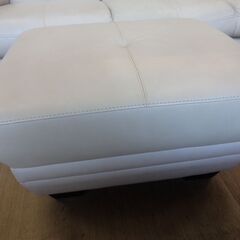 商談中　値下げしました！【愛品倶楽部柏店】カリモク 3人掛け長椅子 ソファー オットマン ZUシリーズ