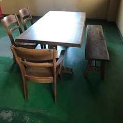 ダイニングテーブルセット　　6人用