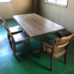 ダイニングテーブルセット　　6人用