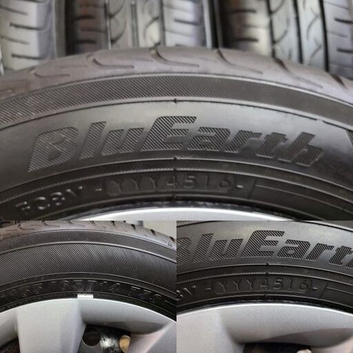 Yokohama Bluearth 155 65r14 夏タイヤ ダイハツ 純正スチールホイール 14インチ 4 5j4hpcd100 タ Tanikawa S 中の島のタイヤ ホイールの中古あげます 譲ります ジモティーで不用品の処分