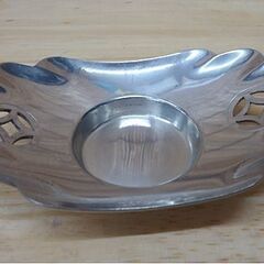 煎茶道具 純錫七宝透托子 茶托 静寿居 蔵苑造 5